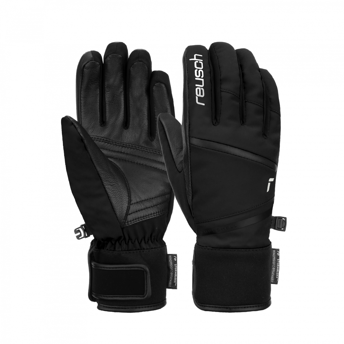 Reusch Ski Gloves Tessa Stormbloxx Black for Women