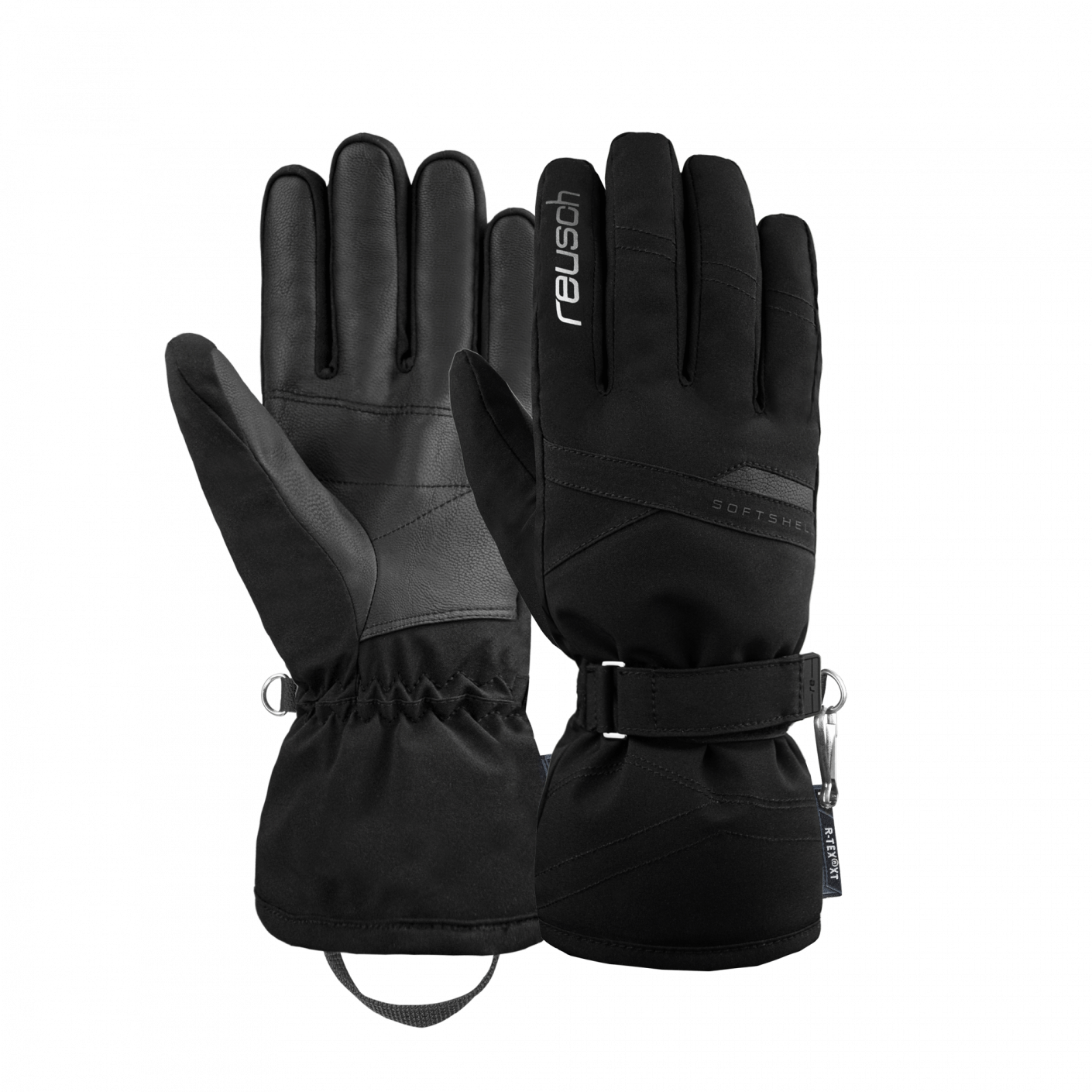 Reusch Helena R-Tex XT Black/Silver Ski Gloves for Women