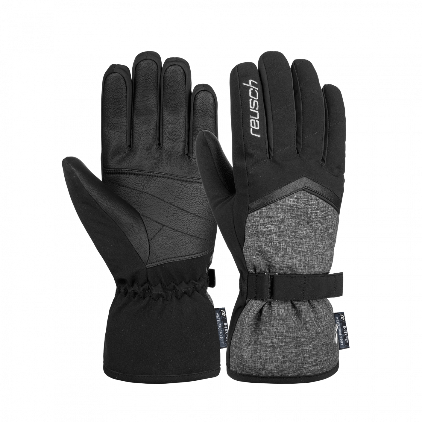 Reusch Moni R-Tex XT Ski Gloves Black/Black Melange Women