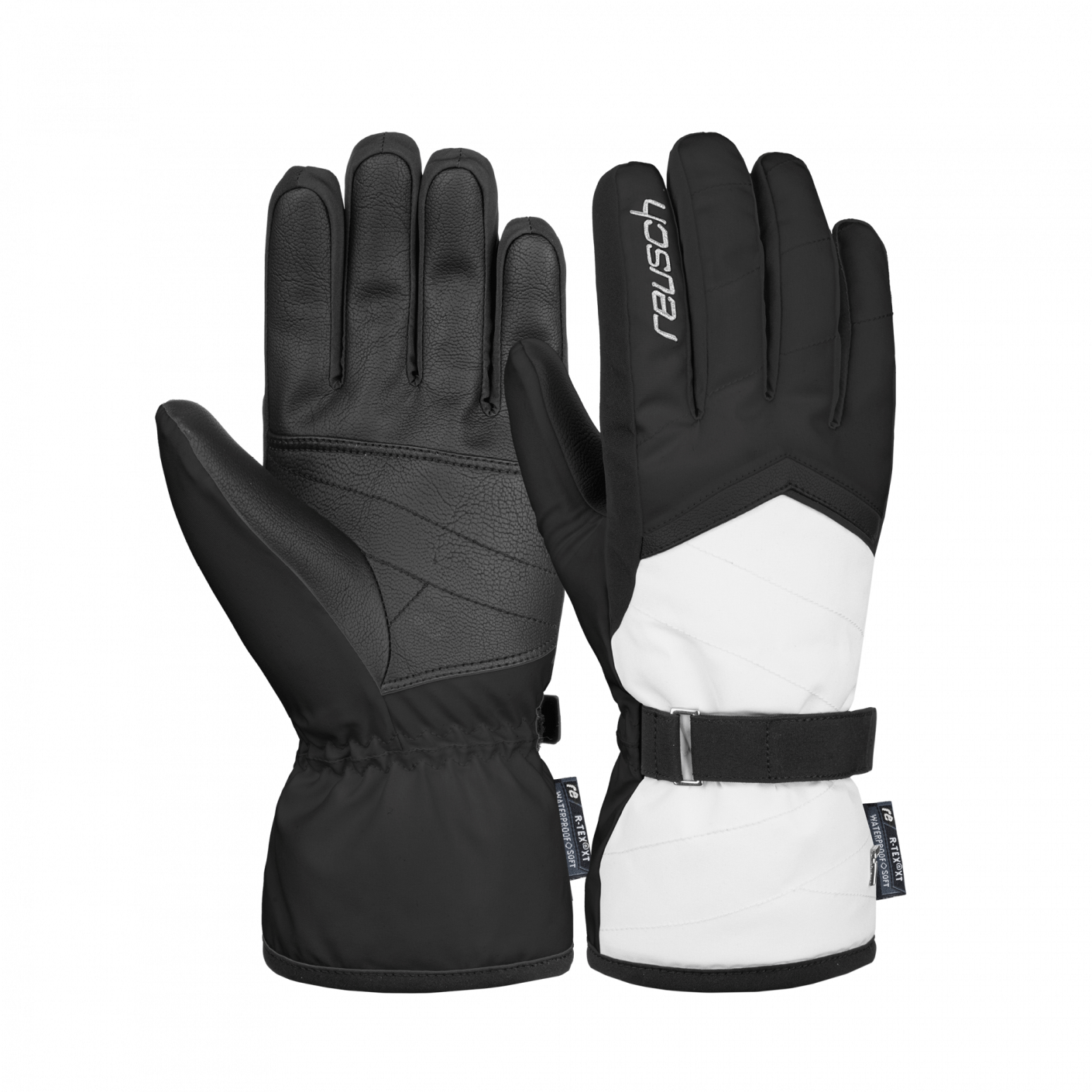 Reusch Moni R-Tex XT Ski Gloves Black/White Women