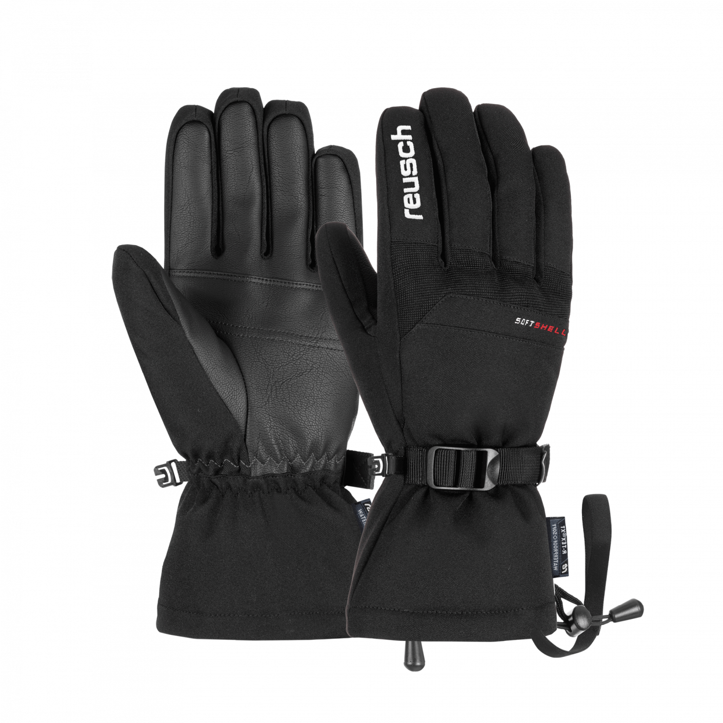 Reusch Outset R-Tex XT Black/White Ski Gloves for Men