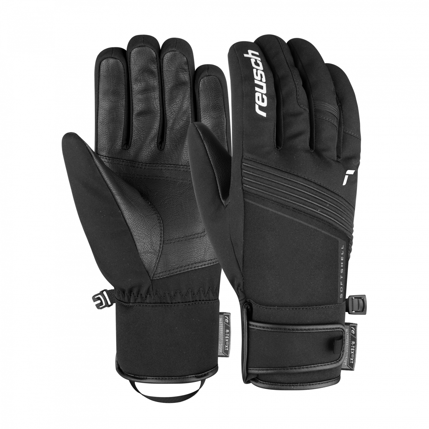 Reusch Luca R-Tex XT Black/White Men's Ski Gloves