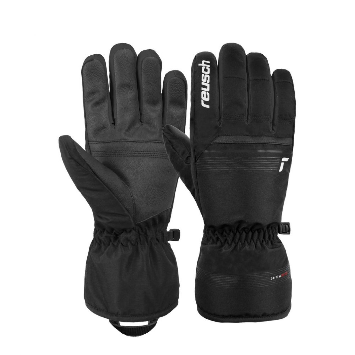 Reusch Snow King Black/White Men's Ski Gloves