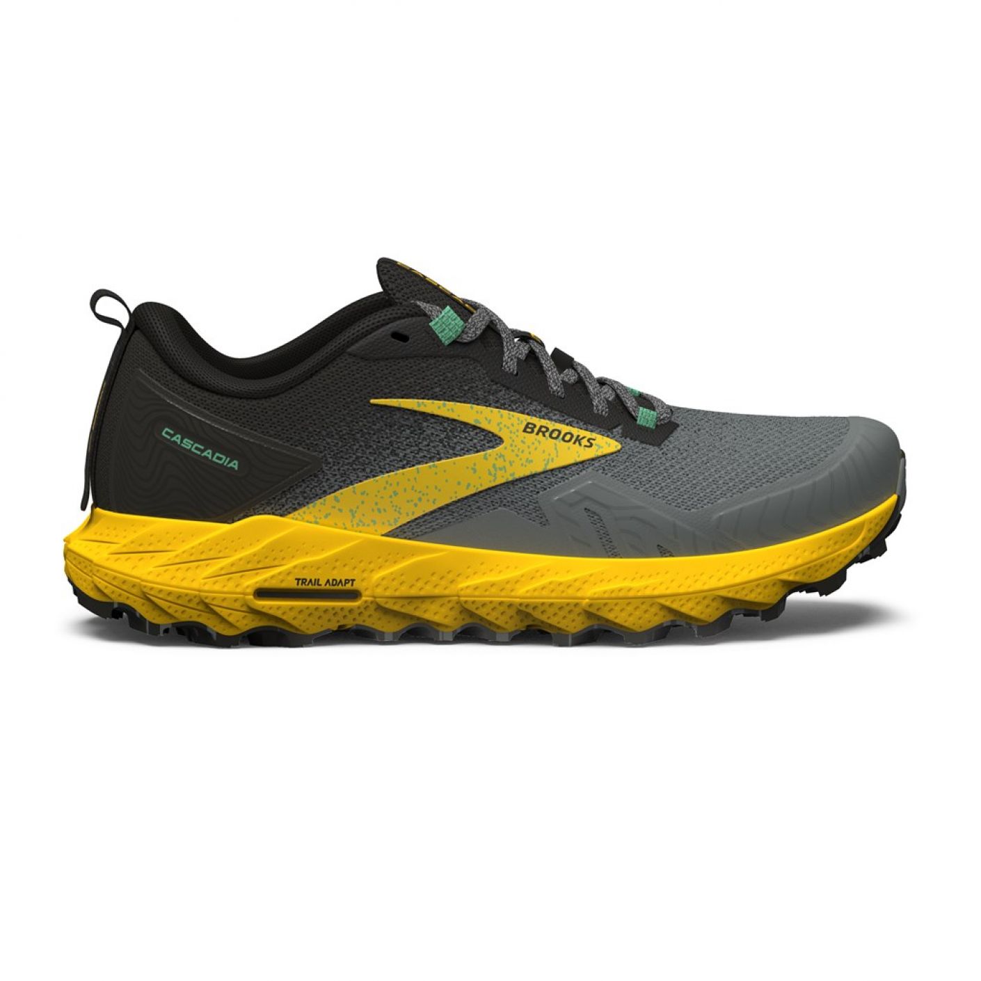 Brooks Cascadia 17 Lemon Chrome/Sedona Sage da Uomo