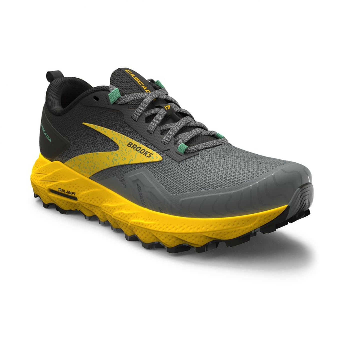 Brooks Cascadia 17 Lemon Chrome/Sedona Sage da Uomo