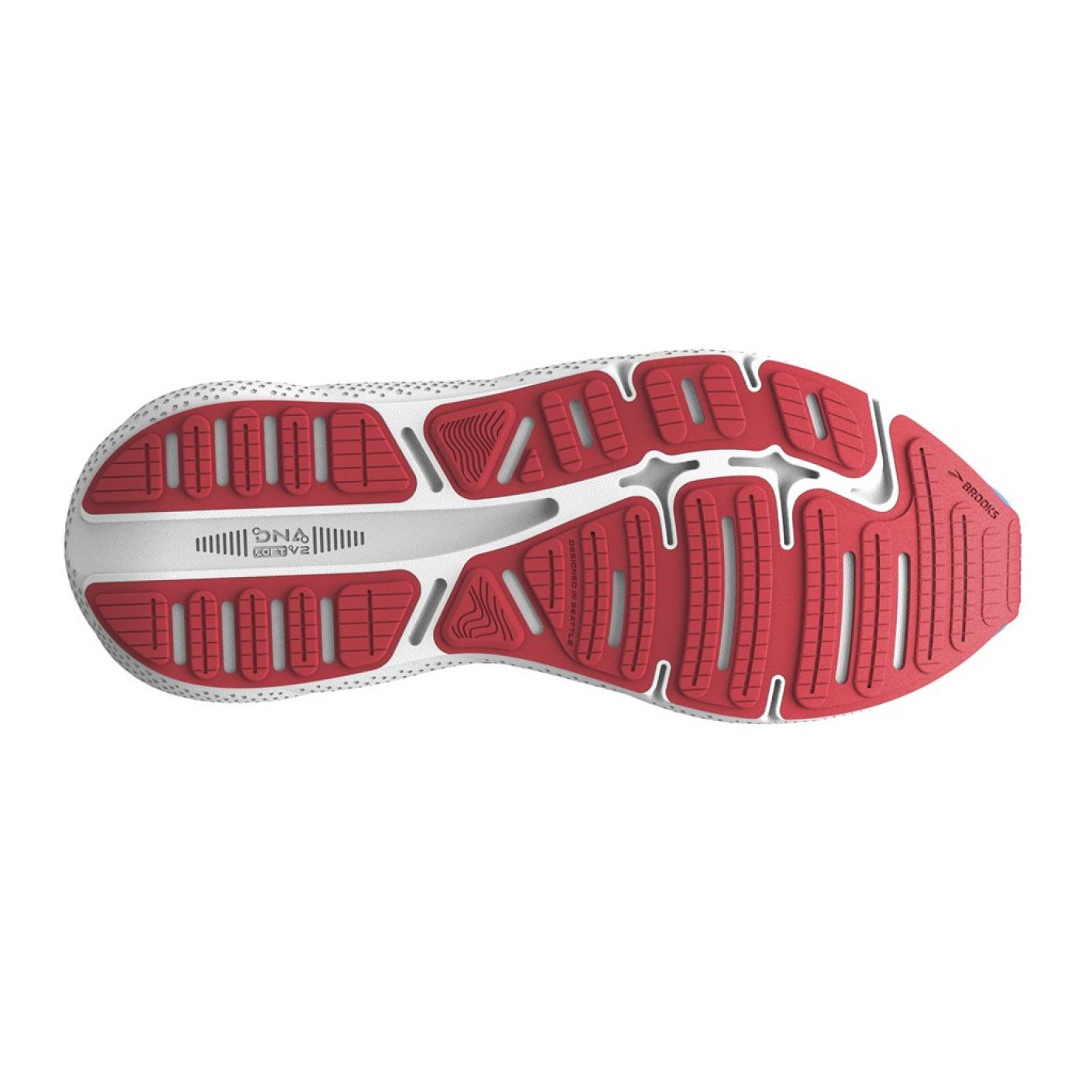 Brooks ghost 9 donna rosso online