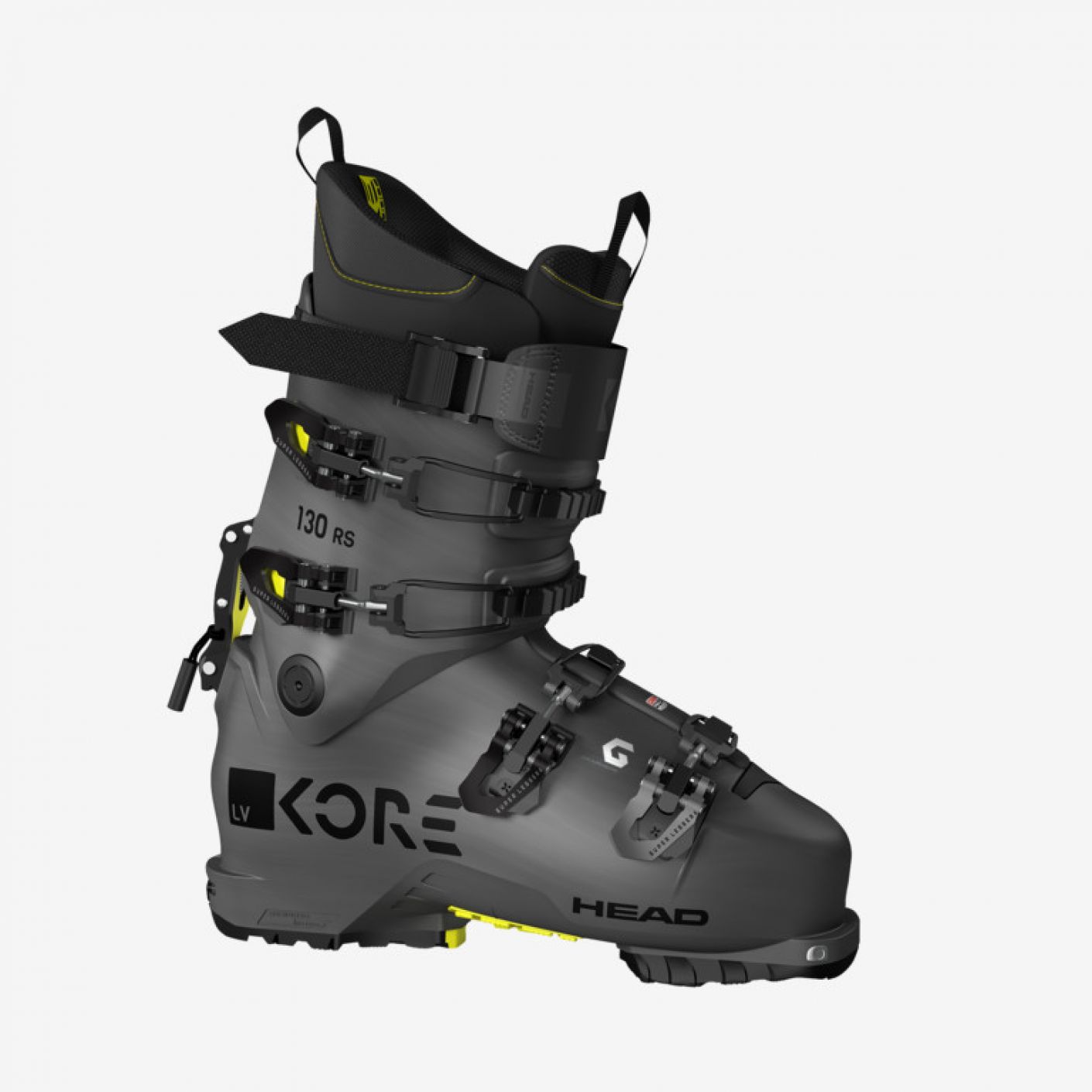 Head Ski Boots Kore RS 130 GW Anthracite/Yellow