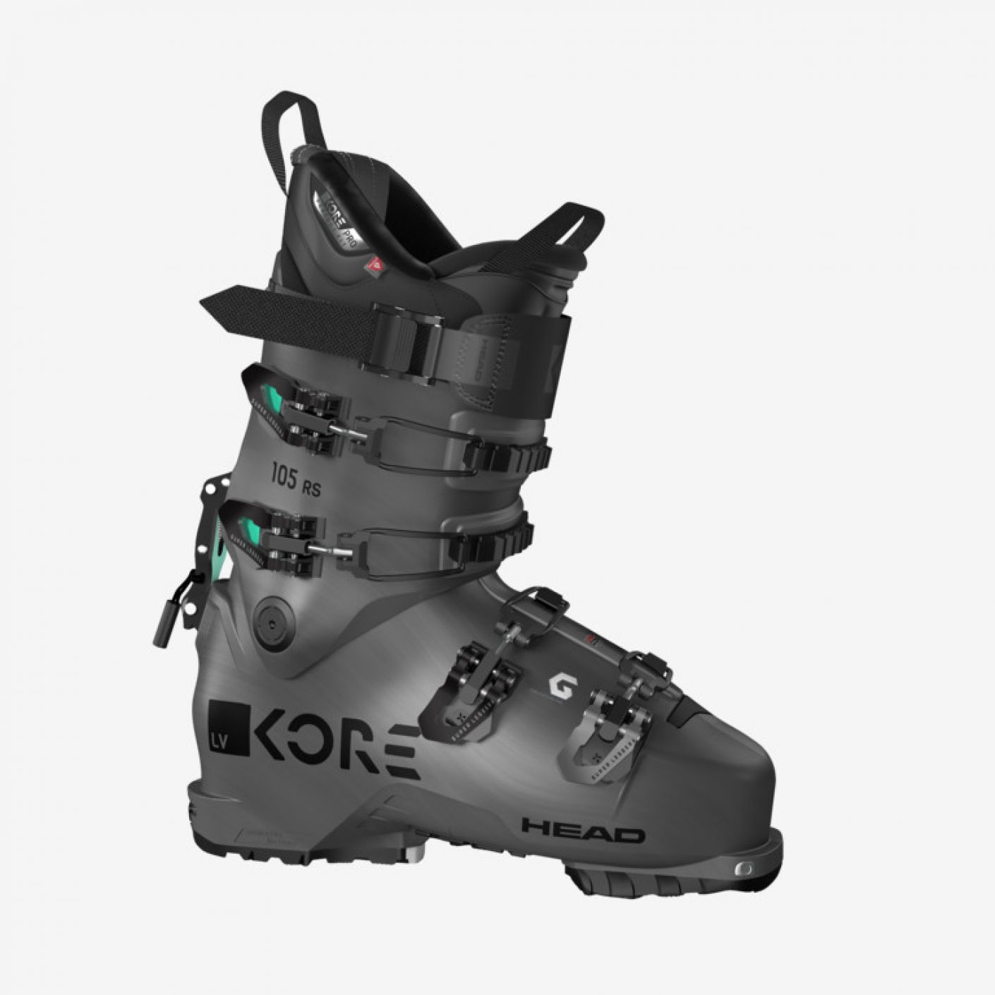 Head Ski Boots Kore RS 105 GW Anthracite/Light Blue for Women