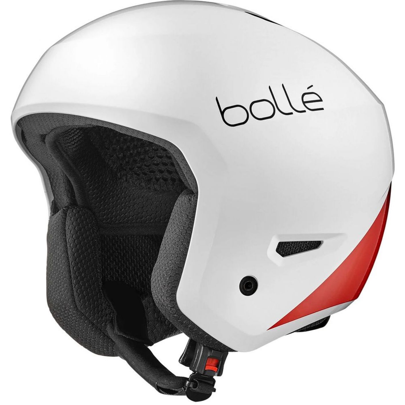 Bollé Casco Sci Medalist Pure White/Black/Red Shiny
