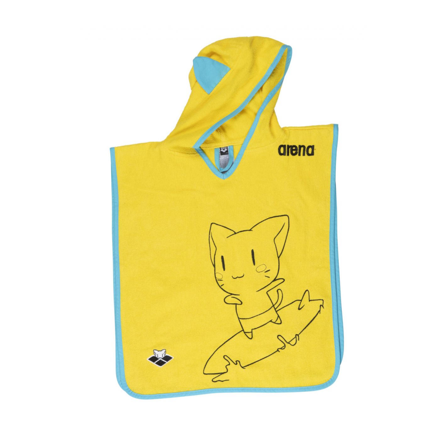 Arena Poncho Friends Yellow for Kids