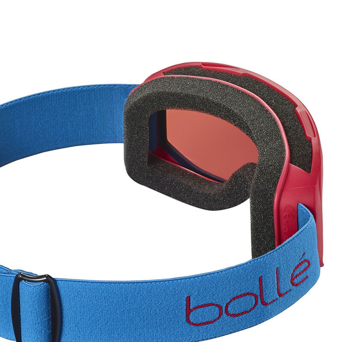 Bollé Maske Inuk Junior Rot & Blau Matt, Linse Rosy Bronze cat.3