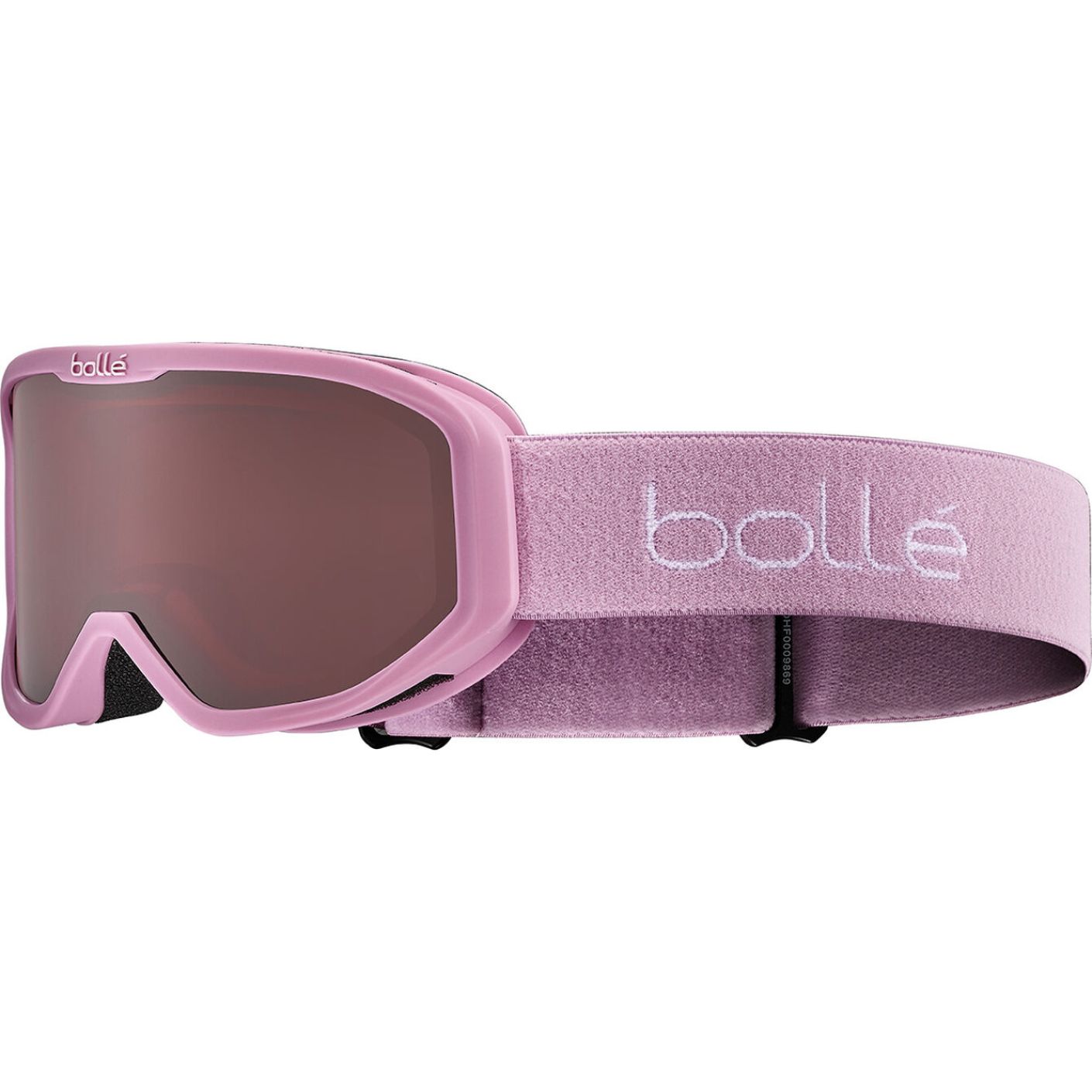 Bollé Inuk Junior Pink Matte Ski Goggles, Rosy Bronze lens cat.3