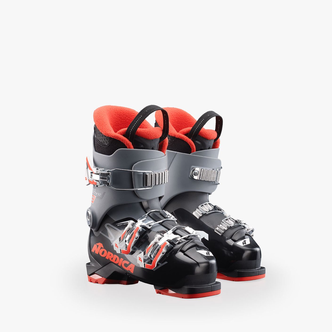 Nordica Speedmachine 3 Black/Anthracite/Red for Kids