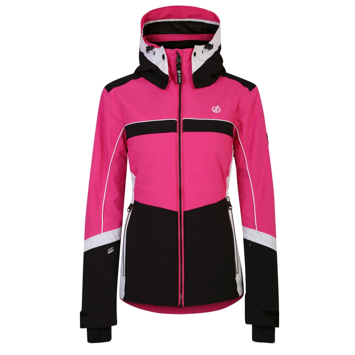 Dare2b Vitilised Pure Pink Black Women's Ski Jacket