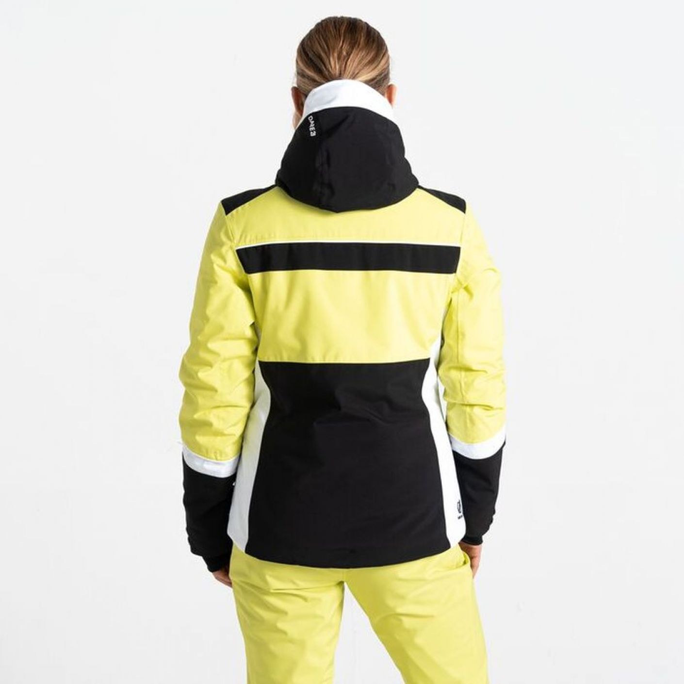 Dare2b Vitilized Yellow Plume Black Ski Jacket for Women