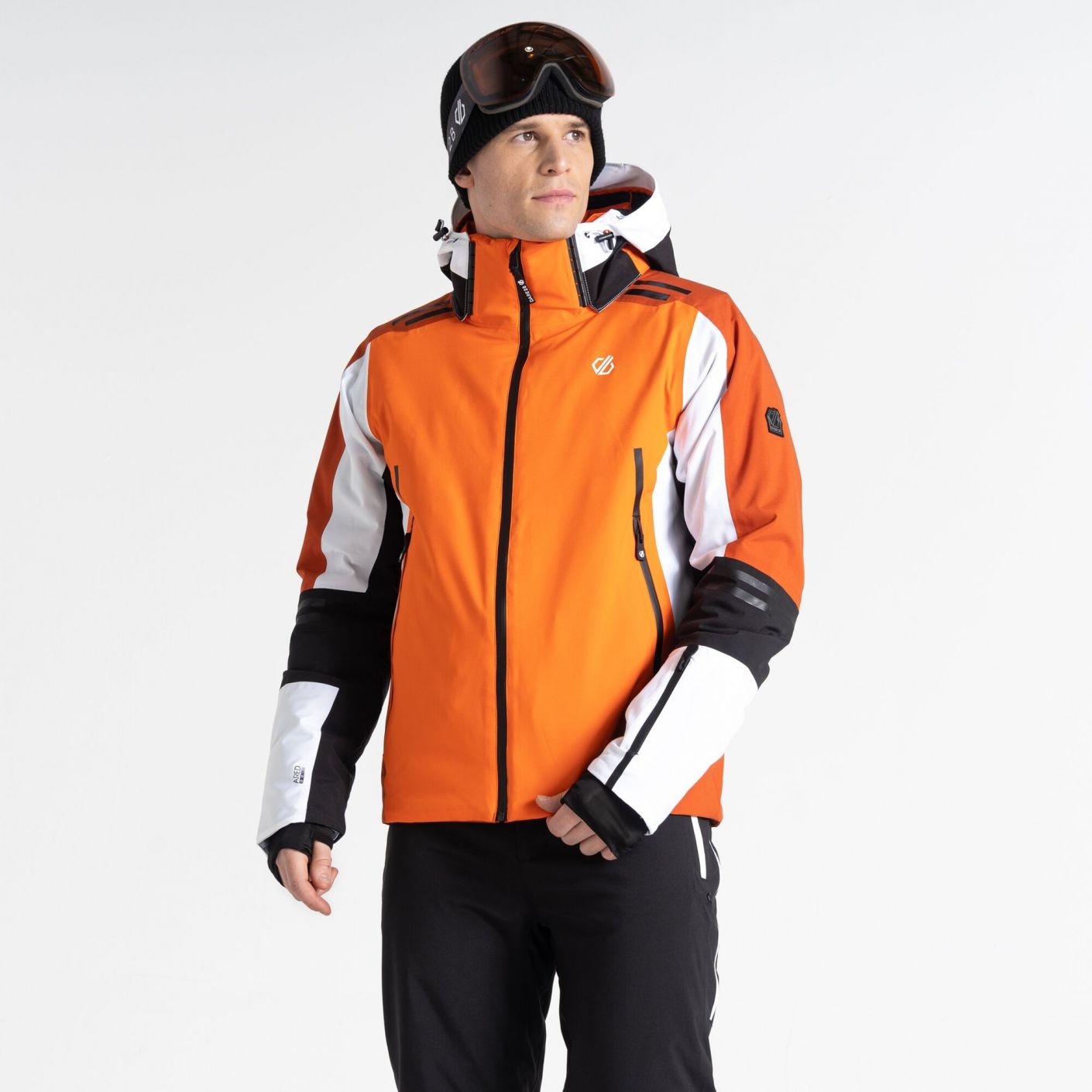 Dare2b Speed Puffins Orange Ski Jacket for Men