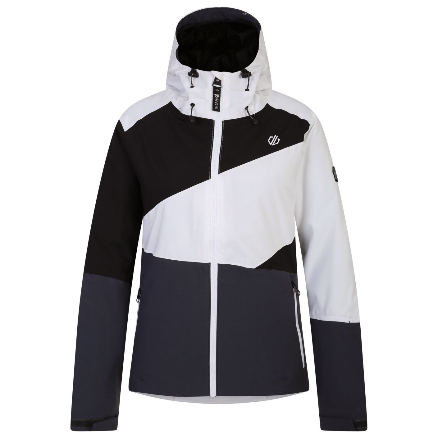 Dare2b Women's Ice White/Ebony/Grey Ski Jacket