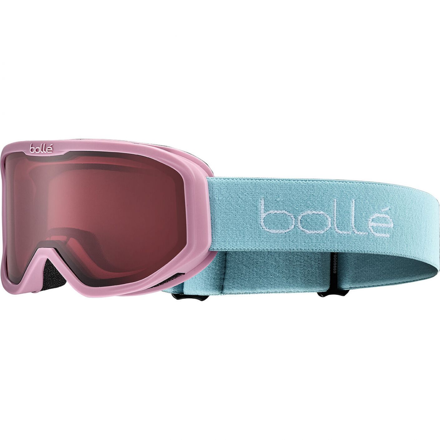 Bollé Inuk Junior Goggle Pink & Blue Matte, Vermillon cat.2 lens