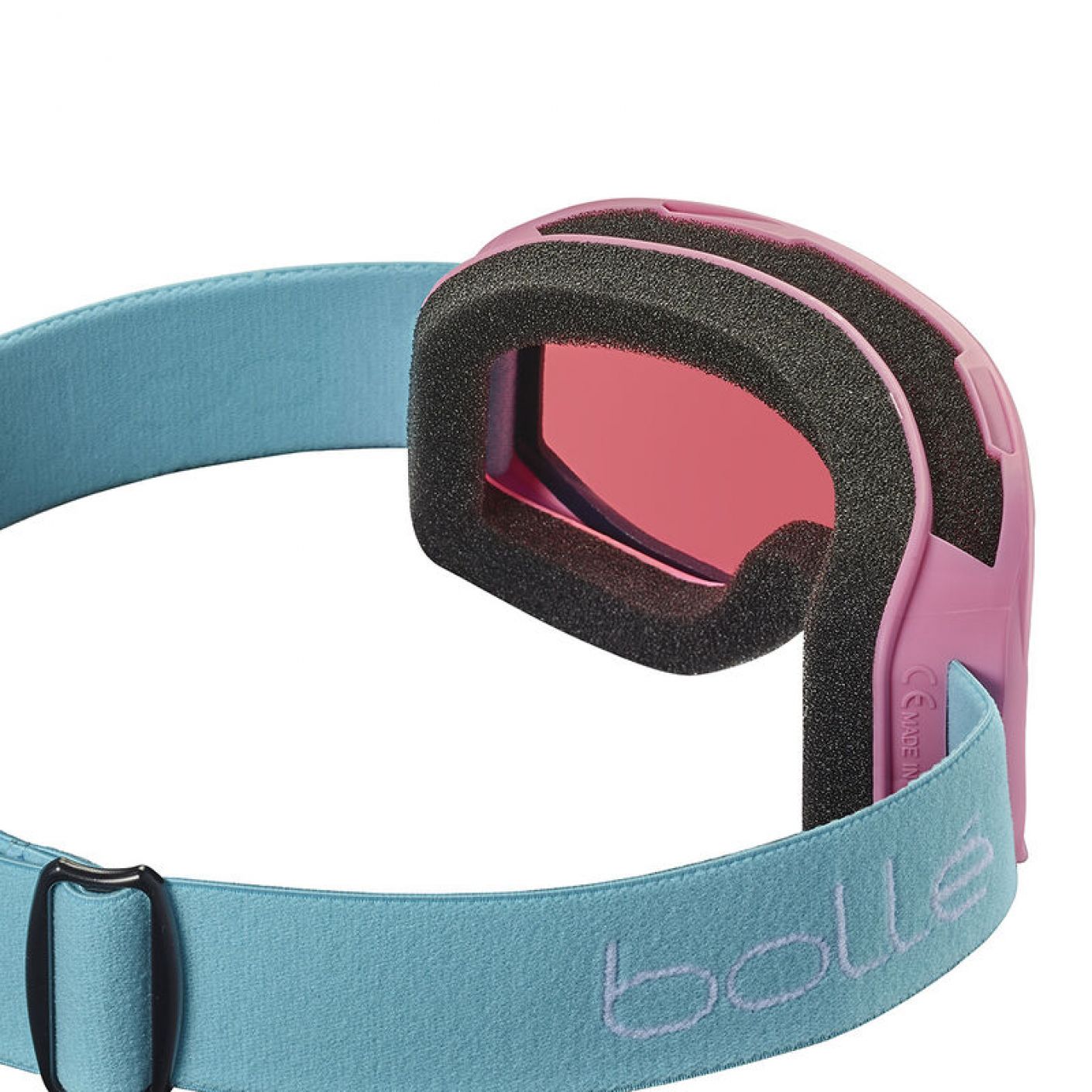 Bollé Inuk Junior Goggle Pink & Blue Matte, Vermillon cat.2 lens