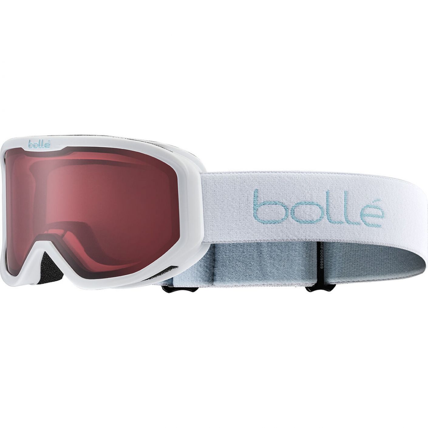 Bollé Inuk Junior White Matte goggle, Vermillon cat.2 lens