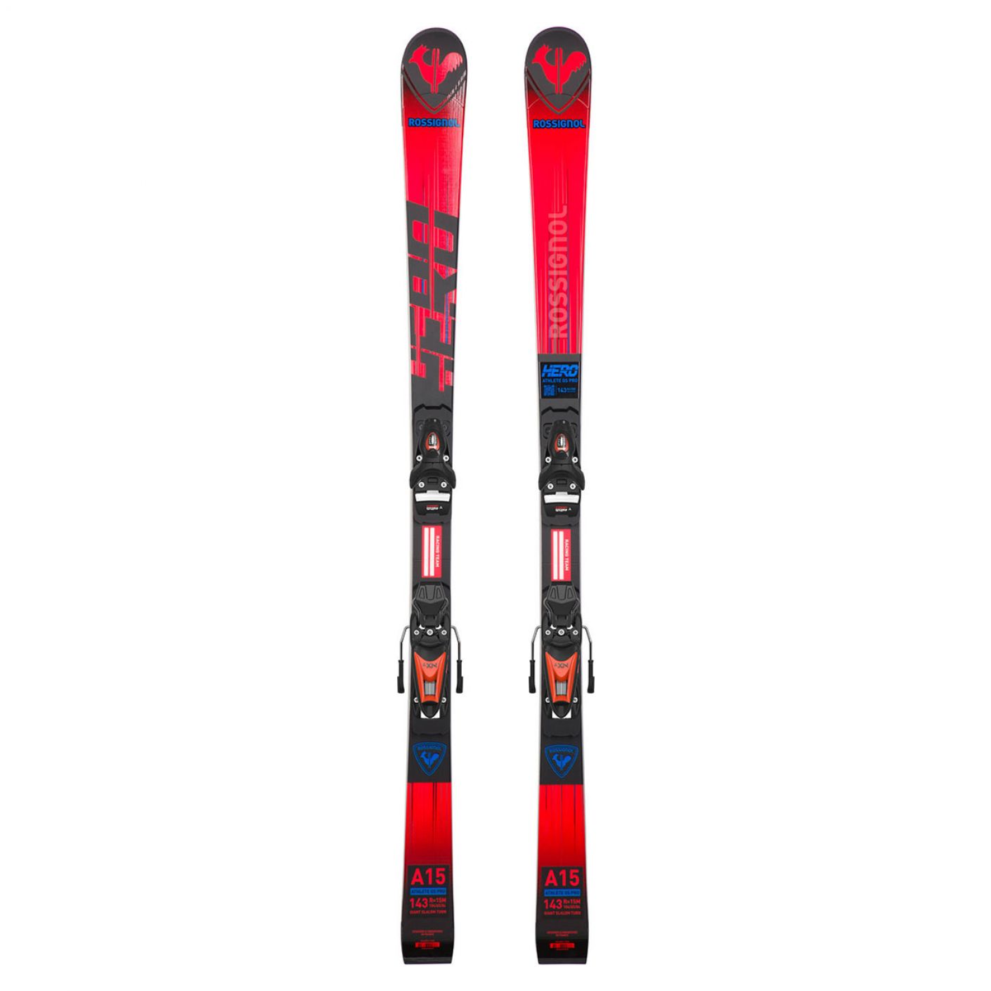 Rossignol Sci Hero GS Pro 126-171 R21+ NX7 GW da Bambino