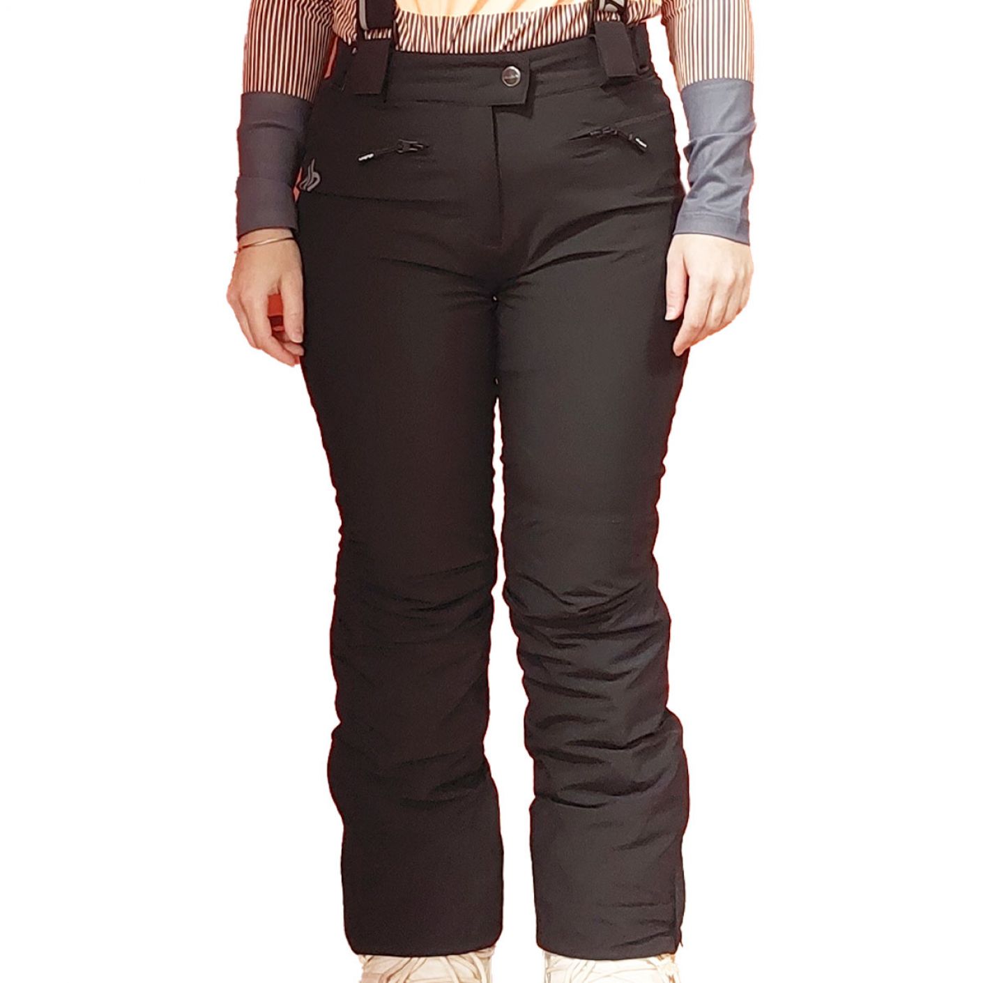 Dubin Women's Corvara Black Ski Pants