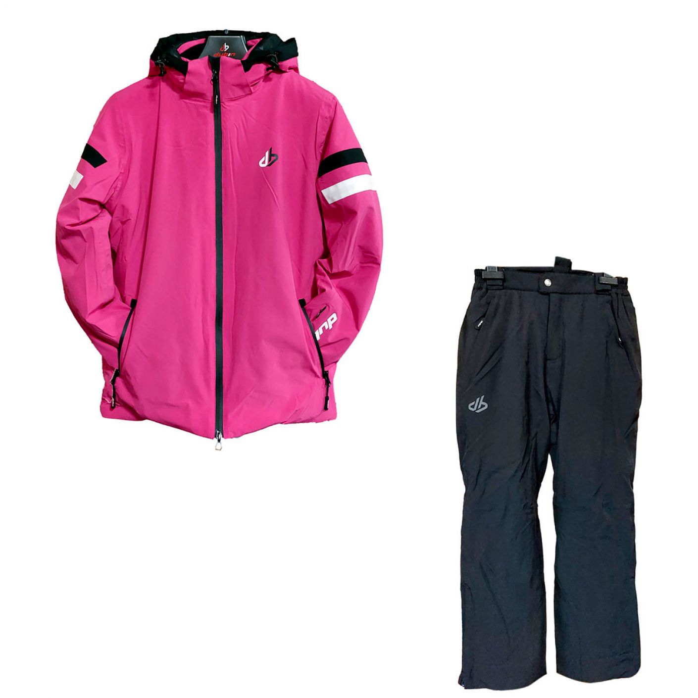 Dubin Pocol Fuxia/Black Ski Set for Girls