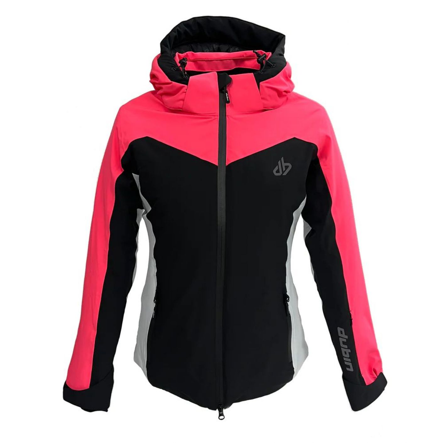 Dubin Faloria Ski Jacket Black/Coral/White Women