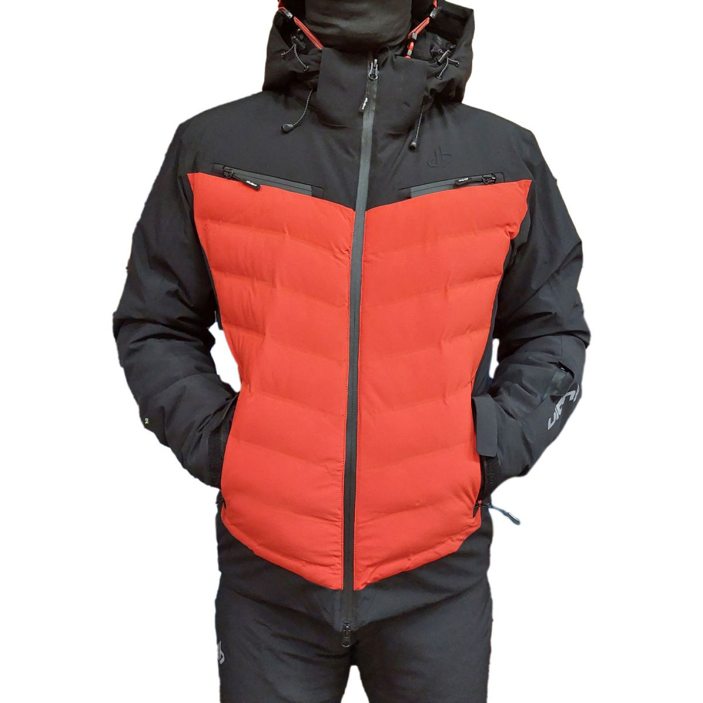 Dubin Malon 20k Black/Red Men's Ski Jacket 