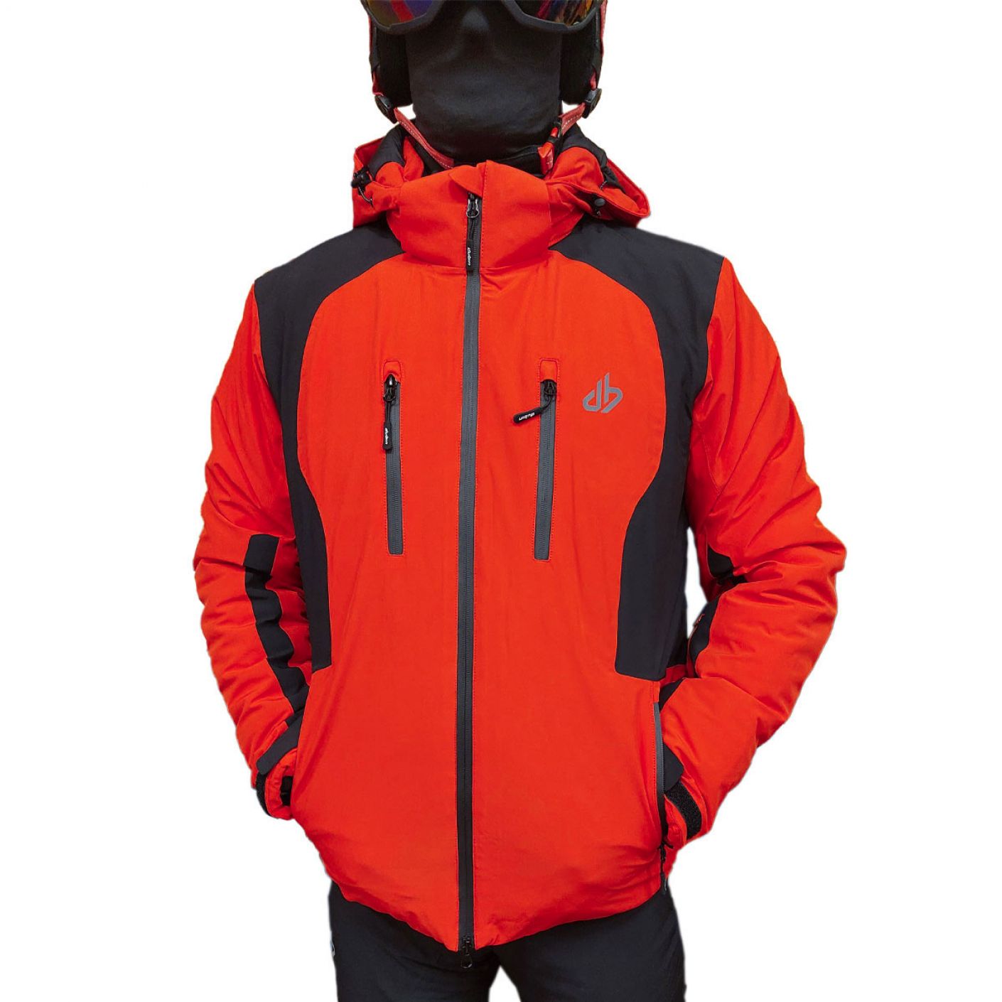 Dubin Ski Jacket Falzarego 20k Red/Black Men