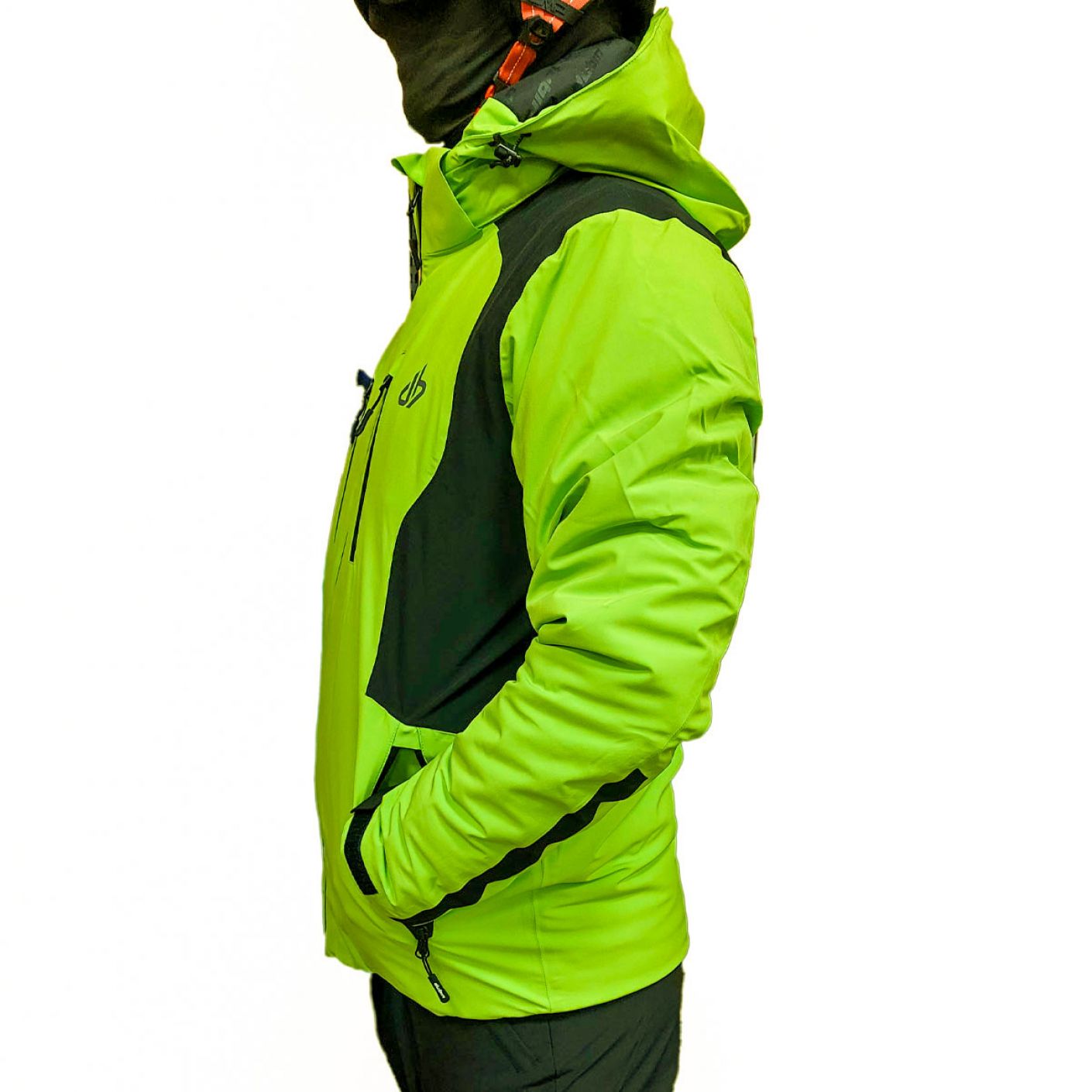 Dubin Falzarego 20k Lime/Black Ski Jacket for Men