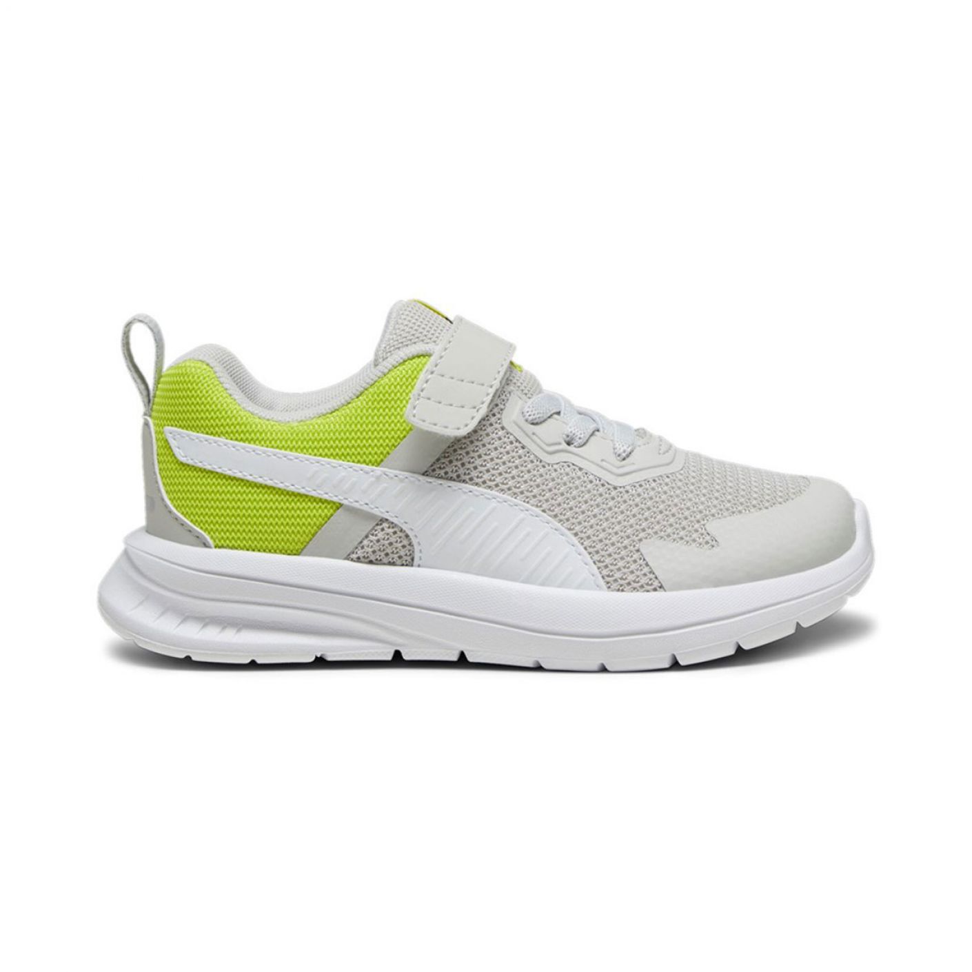 Puma Evolve Run Mesh AC+PS Light Grey/White for Children