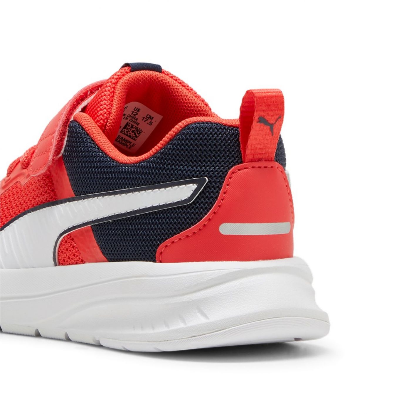 Puma Evolve Run Mesh AC+PS Red/White/Navy for Children