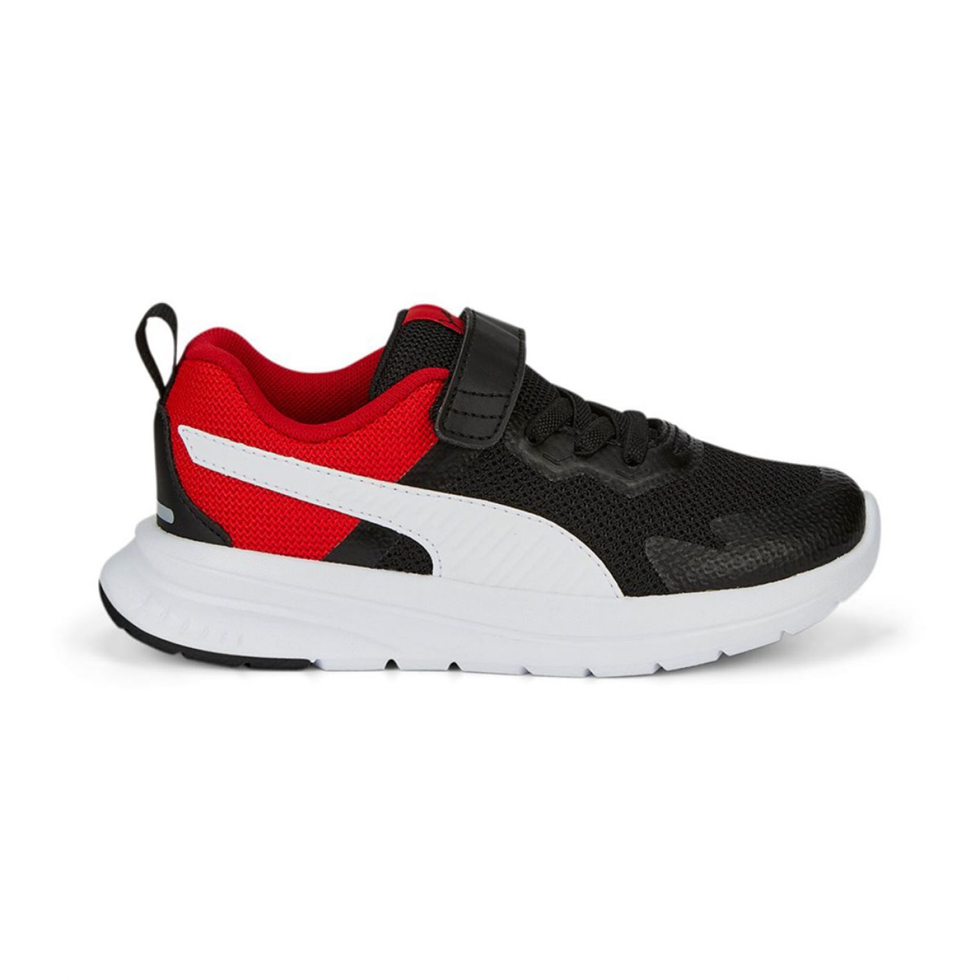 Puma Evolve Run Mesh AC+PS Black/White/Red for Children