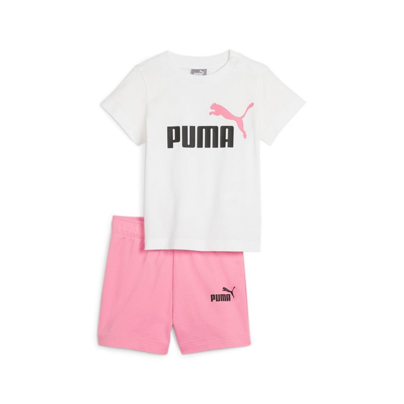 Puma Completo Minicats Fast Pink da Bambina