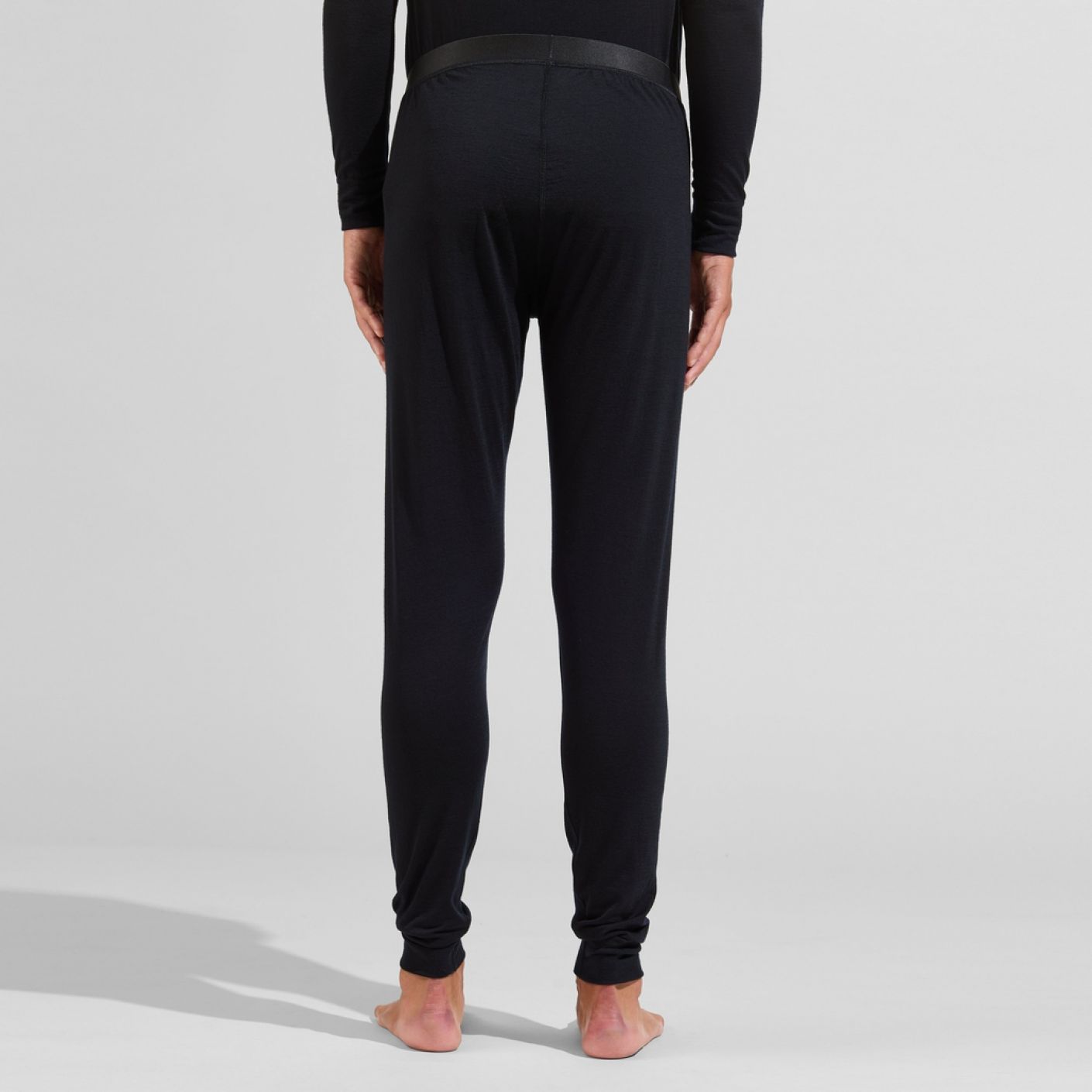 Odlo Natural Merino 200 Base Layer Pants Black for Men