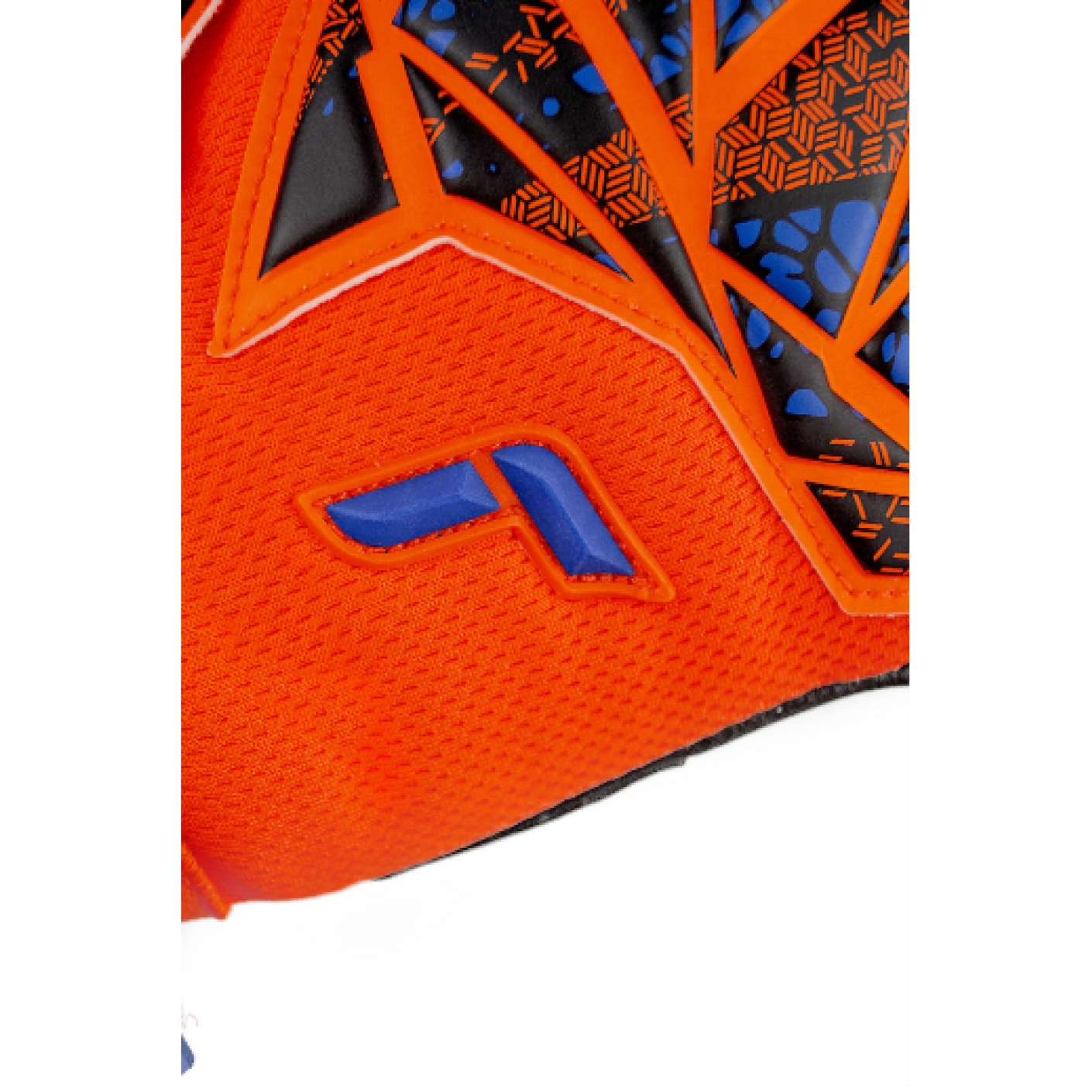 Reusch Attract Infinity NC Hyper Orange/Electric Blue/Black Gloves for Children