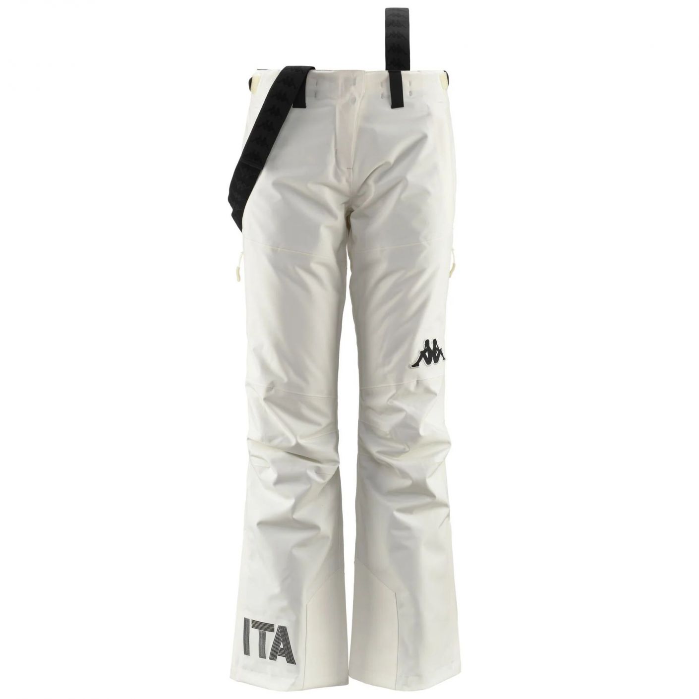 Kappa 6Cento 665 ITA White Coconut Women's Ski Pants