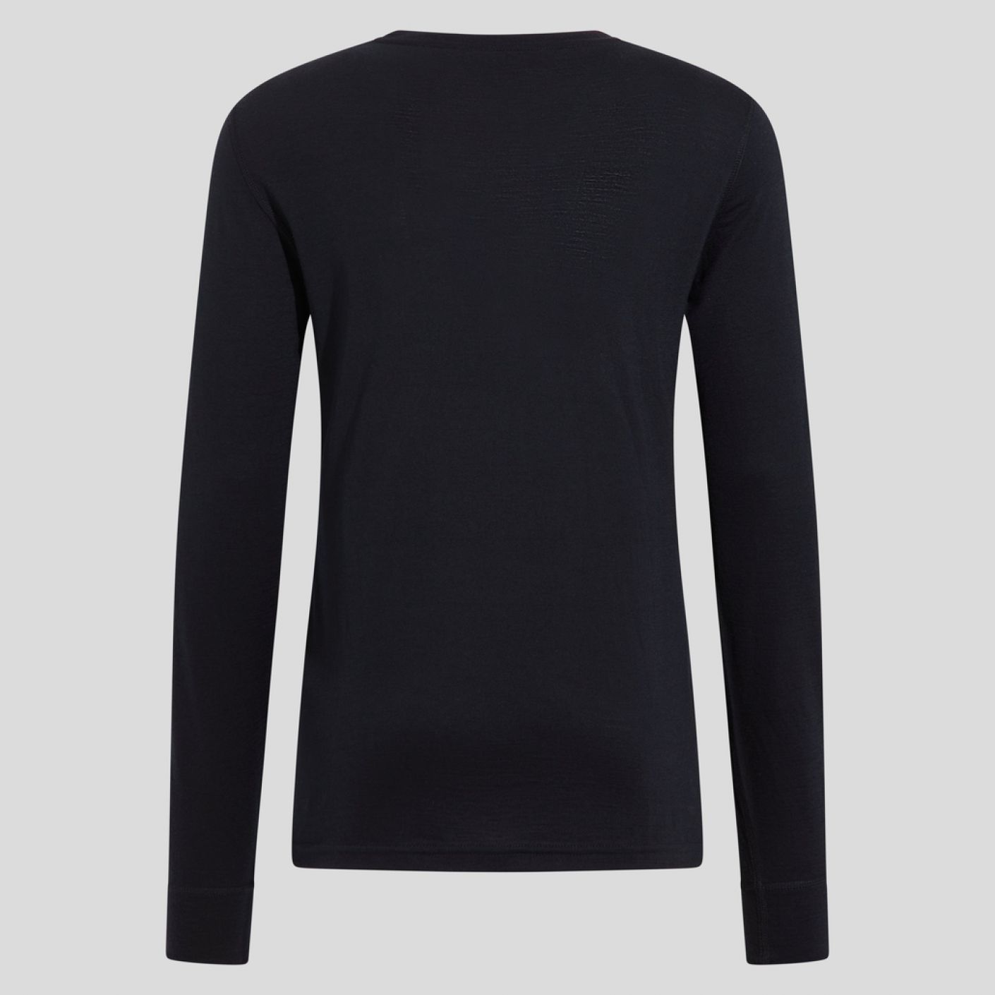 Odlo Maglia girocollo Base Layer Natural Merino 200 Nera da Uomo