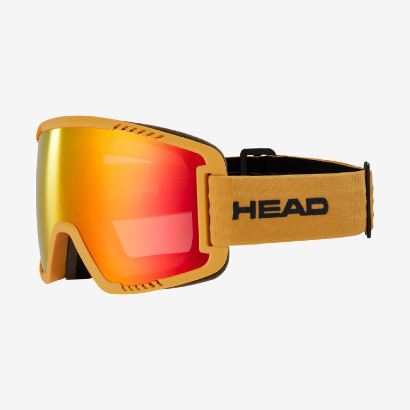 Head Ski Mask Contex Orange band, Red lens cat.2