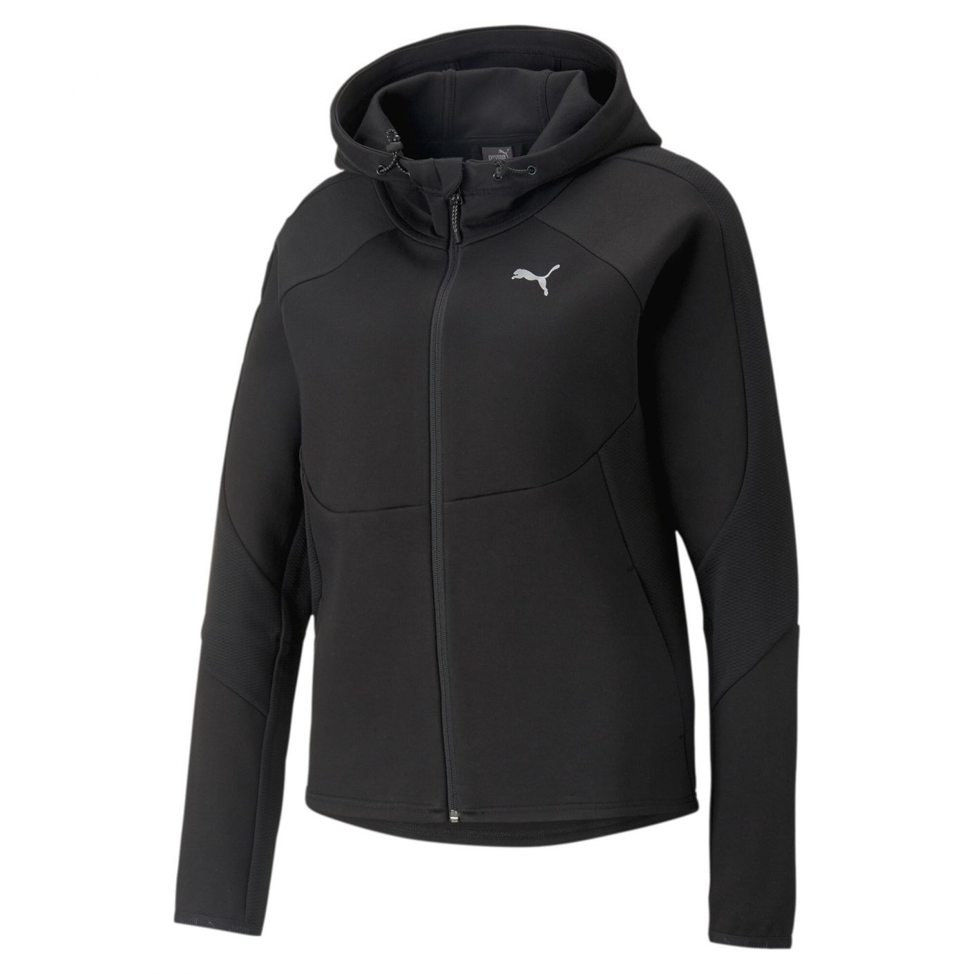 Puma Women's Evostripe Full Zip Hoodie Black