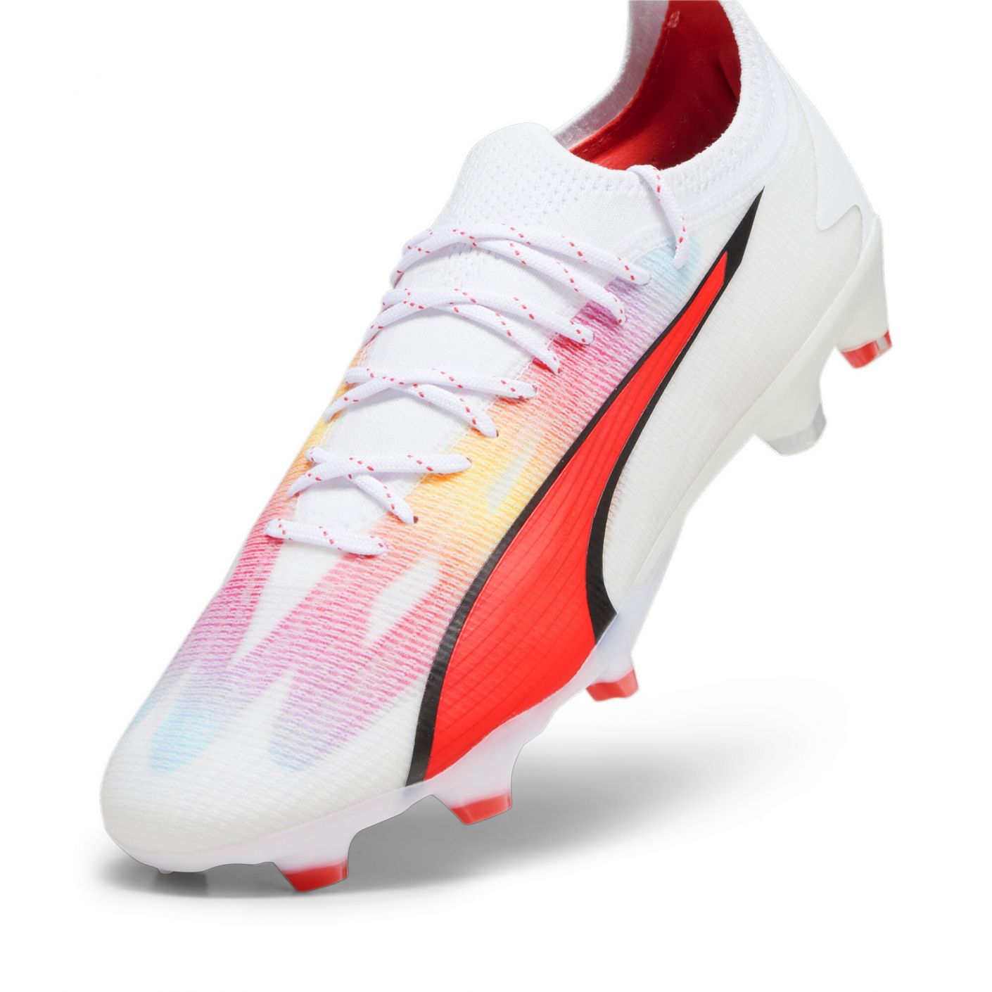 Puma Ultra Ultimate FG/AG White/Black/Fire Orchid Men's