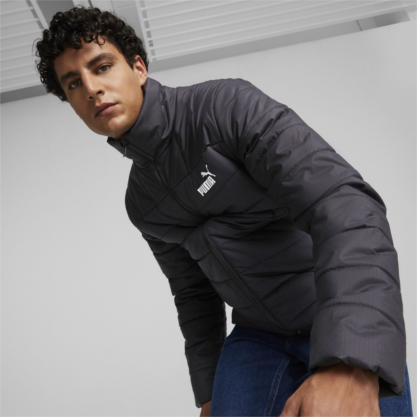 Puma Essential Padded Jacket Black for Men