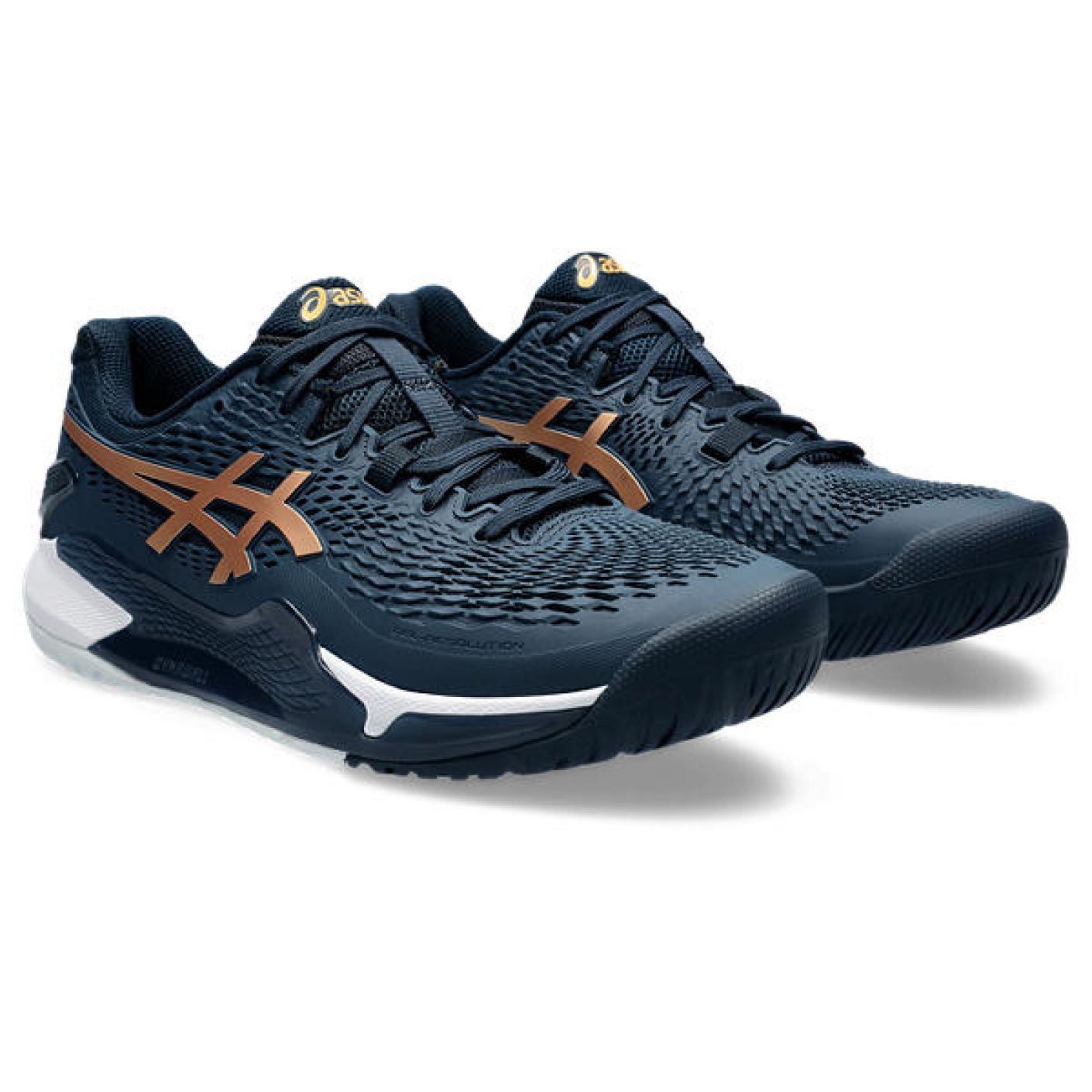 Asics Gel Resolution 9 French Blue/Pure Gold for Men