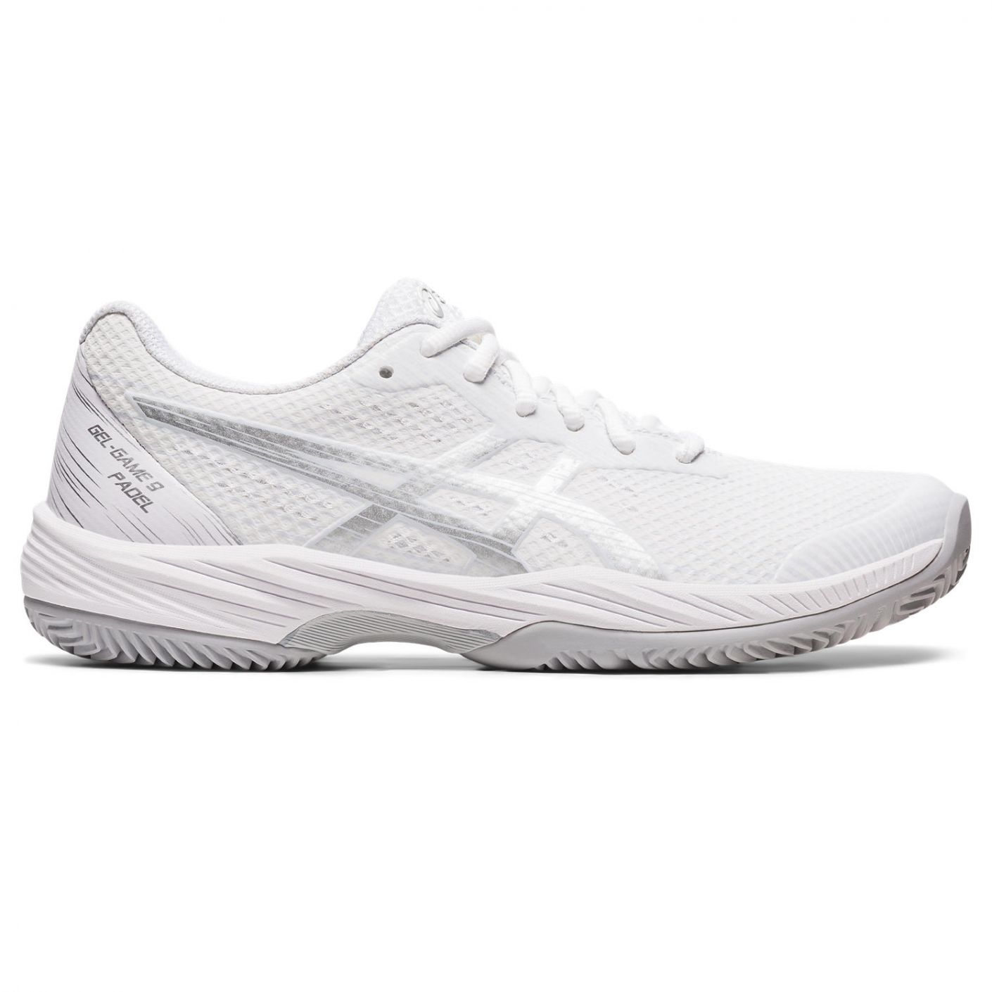 Asics Gel Game 9 Padel White/Pure Silver for Women 
