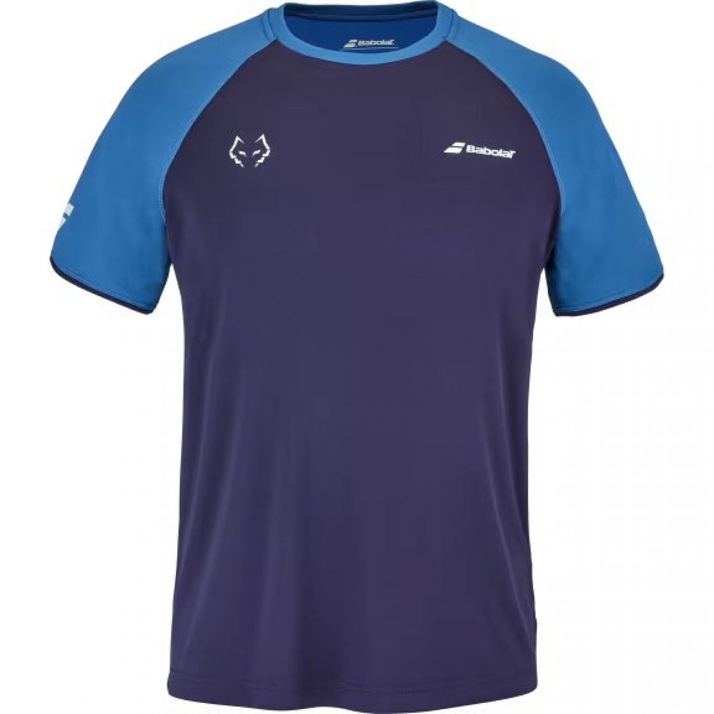 Babolat T-Shirts Lebron Crew Neck Blue for Men