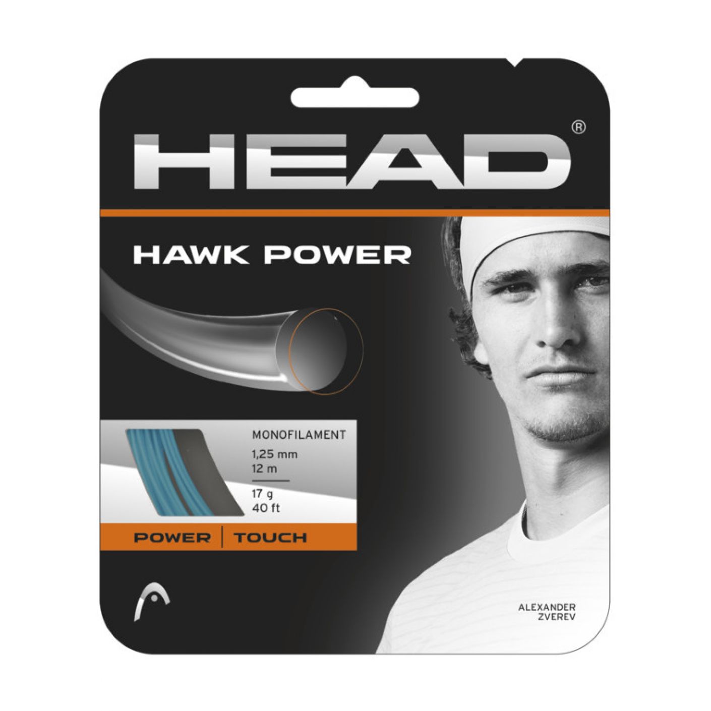 Head Hawk Power 1.25mm Petrol String