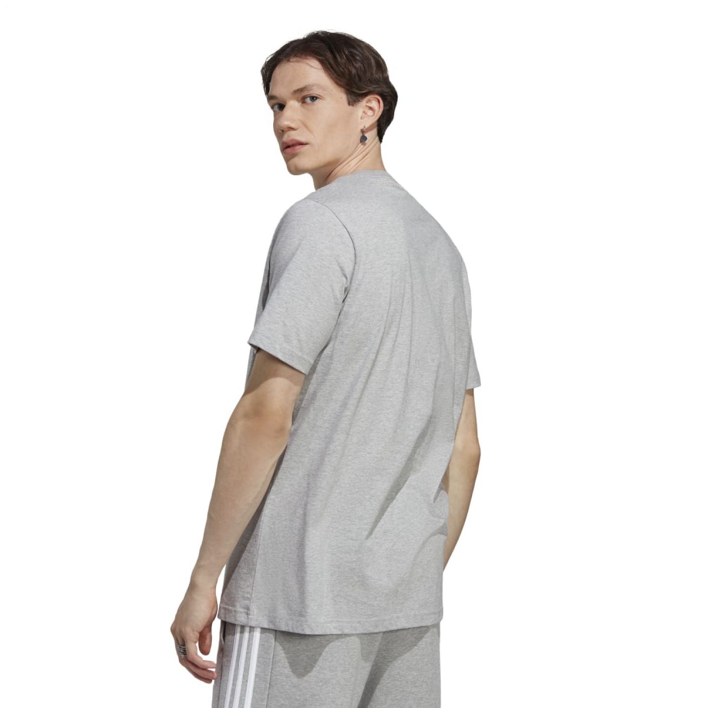 Adidas T-shirt Light Grey da Uomo