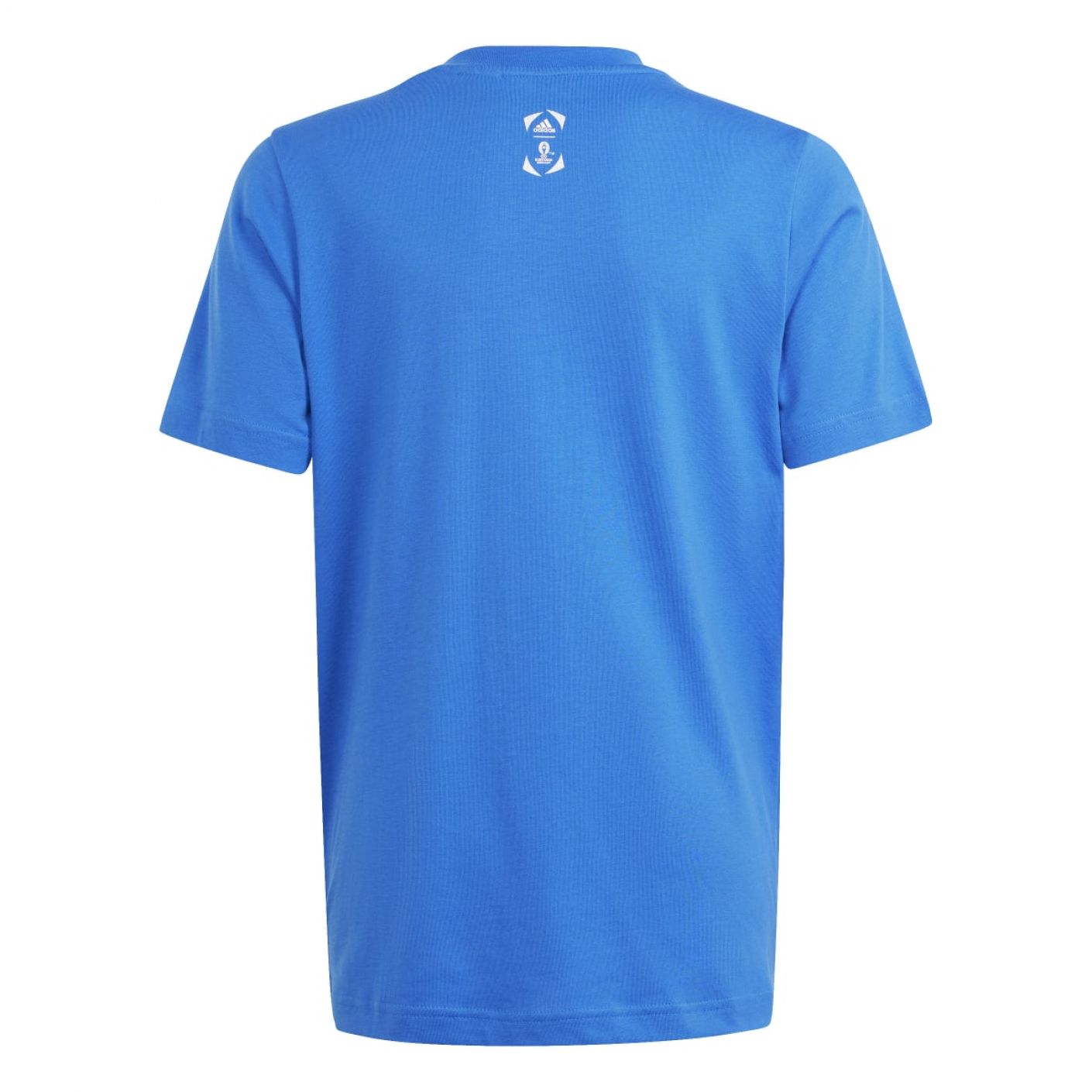 Adidas T-Shirt Italia Junior Azzurra