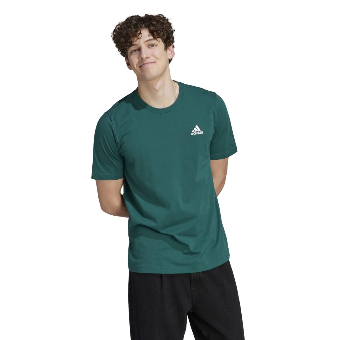 Adidas T-Shirt Green da Uomo